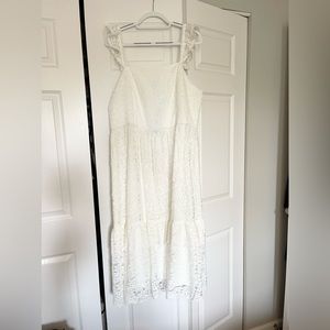 Draper James Carrie/Kimberly Dress in White